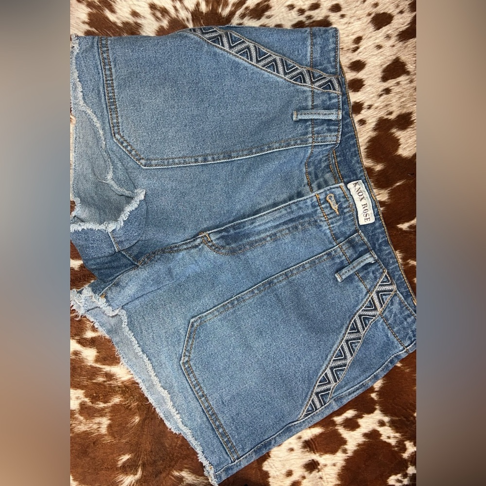 Western Jean shorts
